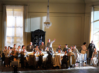 The Israeli Opera’s production of Onegin. Photo by Yossi Zwecker. 