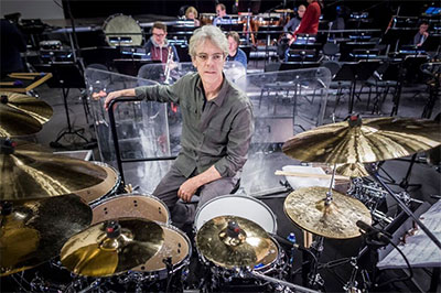 Stewart Copeland, a composer, drummer and founder of The Police, performs with the San Antonio Symphony as part of The Tyrant's Crush Concerto at the Tobin Center on Nov. 4-5 at 8 p.m.