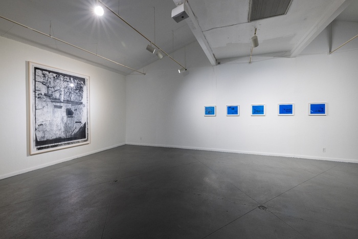 Installation View: Saharan Air Layer Jamal Cyrus 2026 Texas Artist of the Year Exhibition at Art League Houston. Photo by Alex Barber, courtesy of Art League Houston.