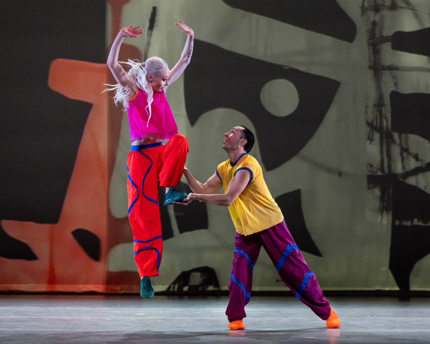 Megan Storey and Cole Vernon in Joy Bollinger’s Move. Photo by Marty Sohl.