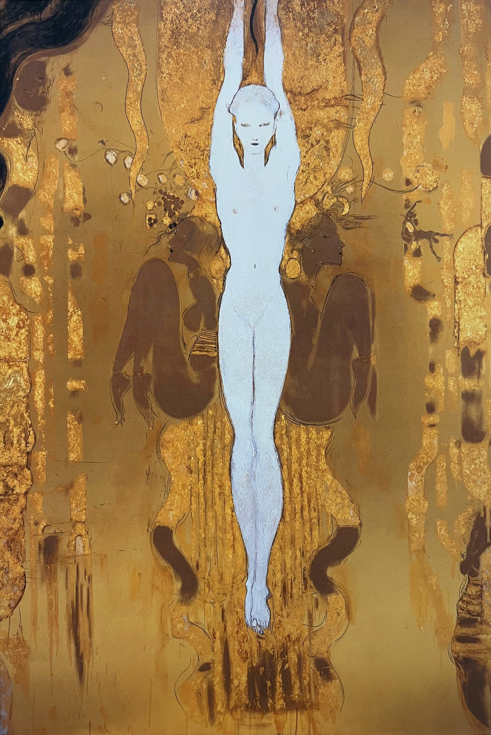 Yoshitaka Amano, Mozart (Panel 6), 1997.