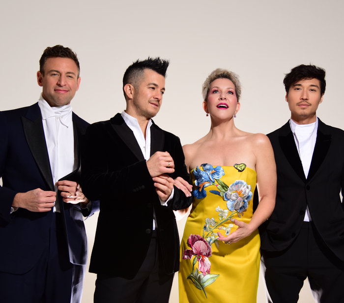 Joyce DiDonato and Time for Three in Kevin Puts’ Emily — No Prisoner Be. Photo by Shervin Lainez.